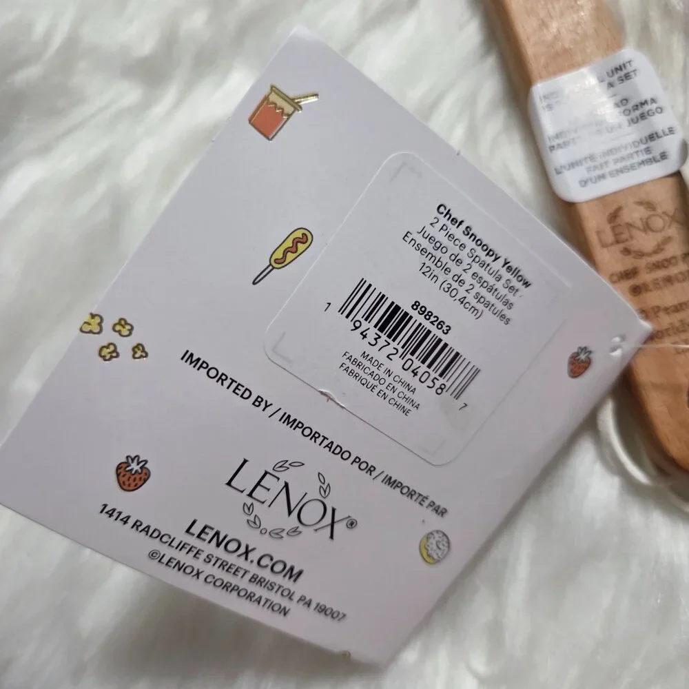 Lenox Snoopy Spatula Set